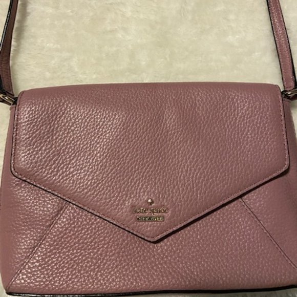 Kate Spade Mauve Crossbody Purse - Picture 4 of 10